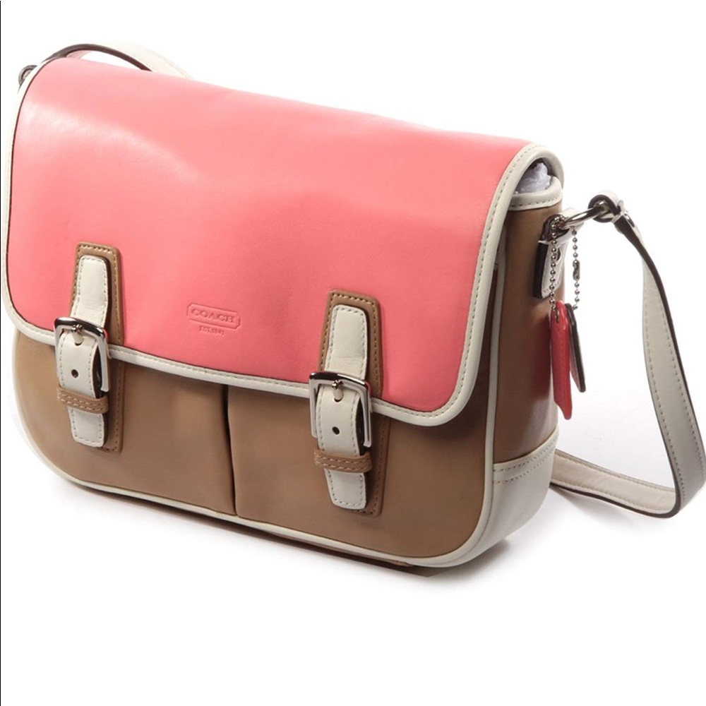 COACH | Park Flap Color Block Crossbody Bag